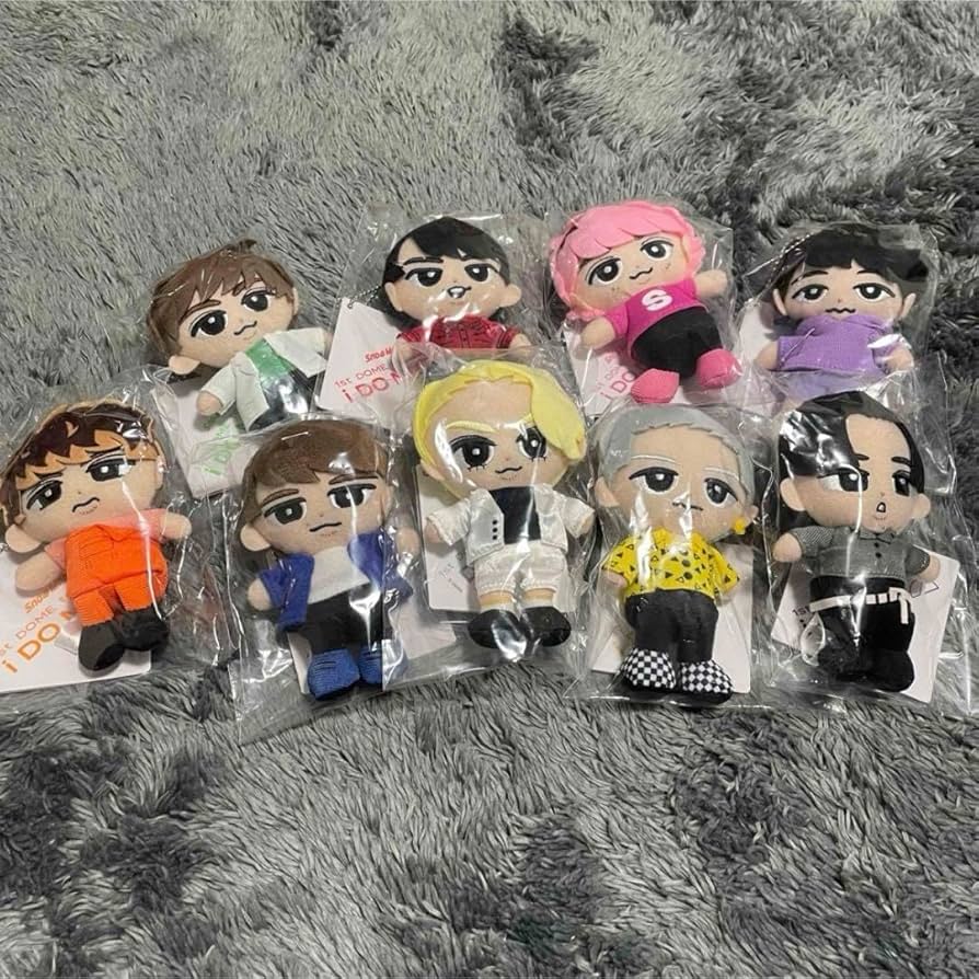 Man すのチル アイドルキャラクター ぬいぐるみ 6体セット Man すの