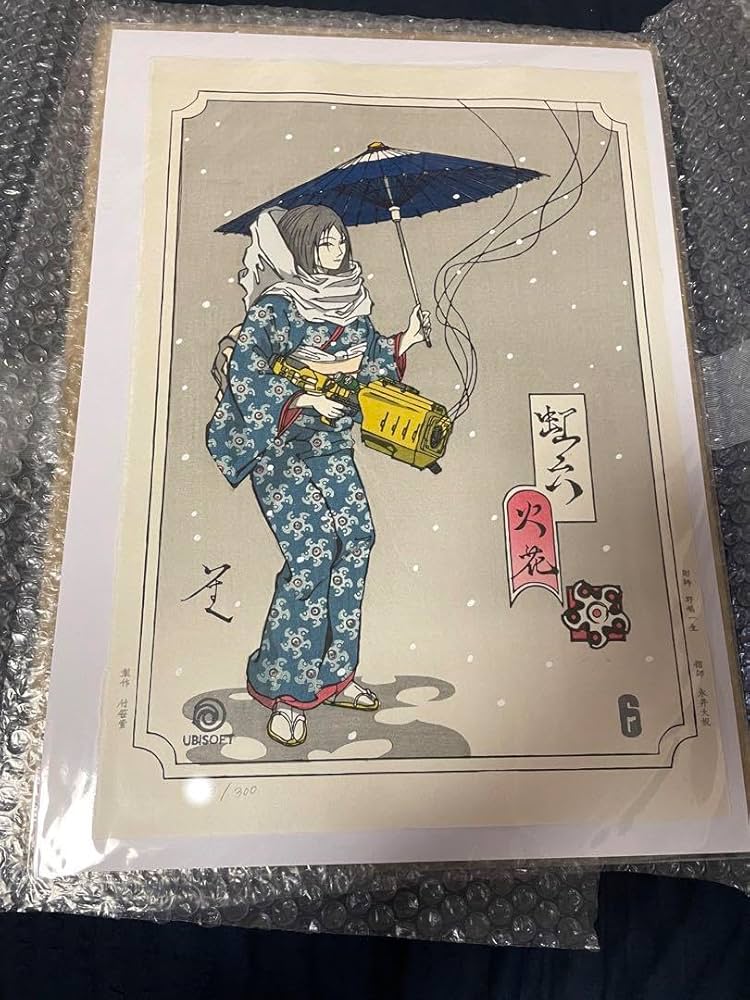 300枚限定品】6コレクション浮世絵火花レインボーシックスシージ R6S