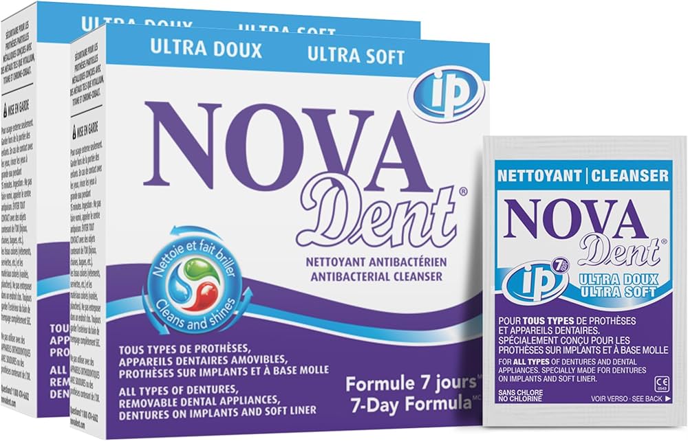 Amazon.com: Novadent Dentures Cleaner – for Denture on implants