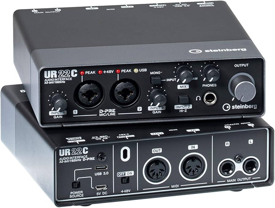 Amazon.co.jp: Steinberg UR22C USB 3.0 Audio Interface : Musical