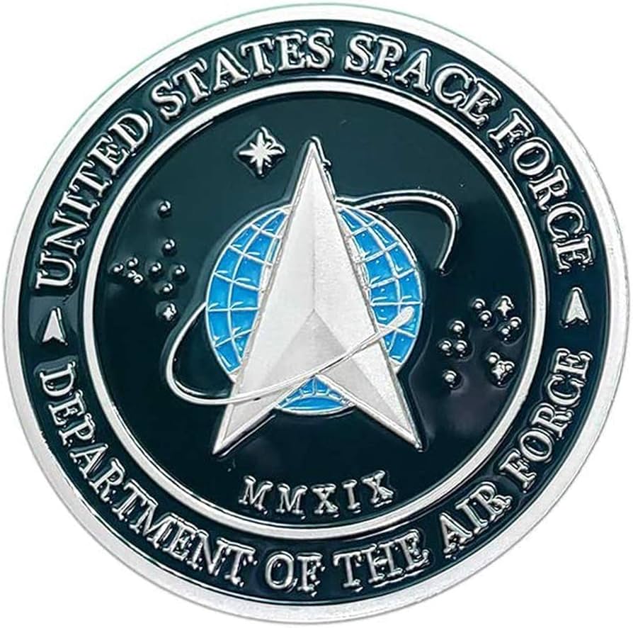 Amazon.co.jp: アメリカ宇宙軍 チャレンジコイン シルバー - 米国軍