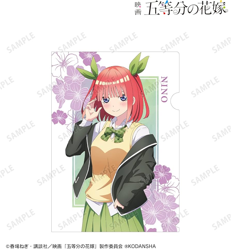 五等分の花嫁アニまるっ！限定B5キャラファイングラフ中野二乃
