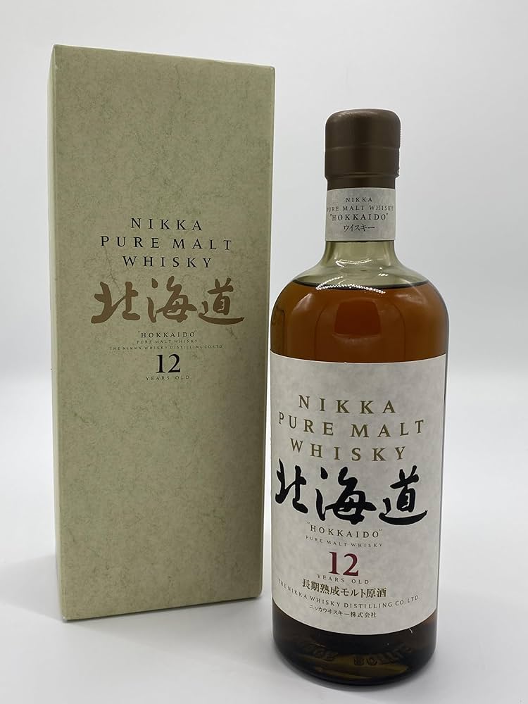 未開栓 NIKKA PURE MALT WHISKY 北海道 12年 k4650