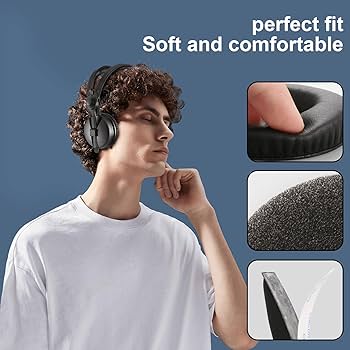 Amazon | HD25交換用イヤーパッドヘッドバンド ゼンハイザー HD25-1