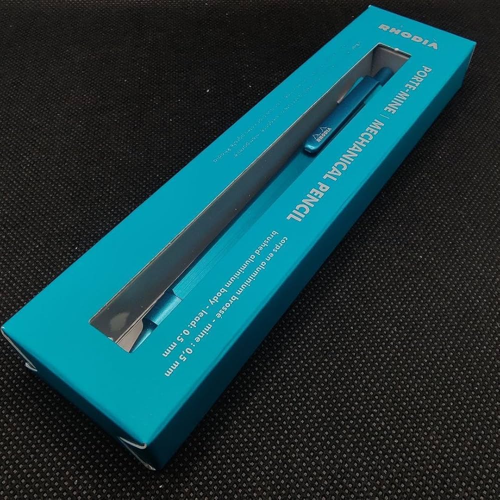 Amazon.co.jp: 限定色 ロディア スクリプト ターコイズ シャーペン 0.5