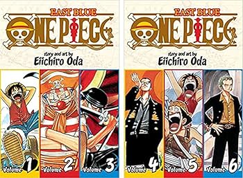 One Piece 3-in-1 Edition 10-book Manga Set 1-10: Vol. 1-30 by