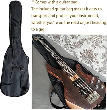 Amazon | 4弦エレクトリックベースギター、アクティブパッシブ