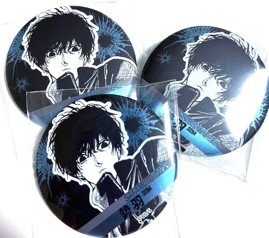 サカモトデイズデコレクション缶バッジ勢羽夏生