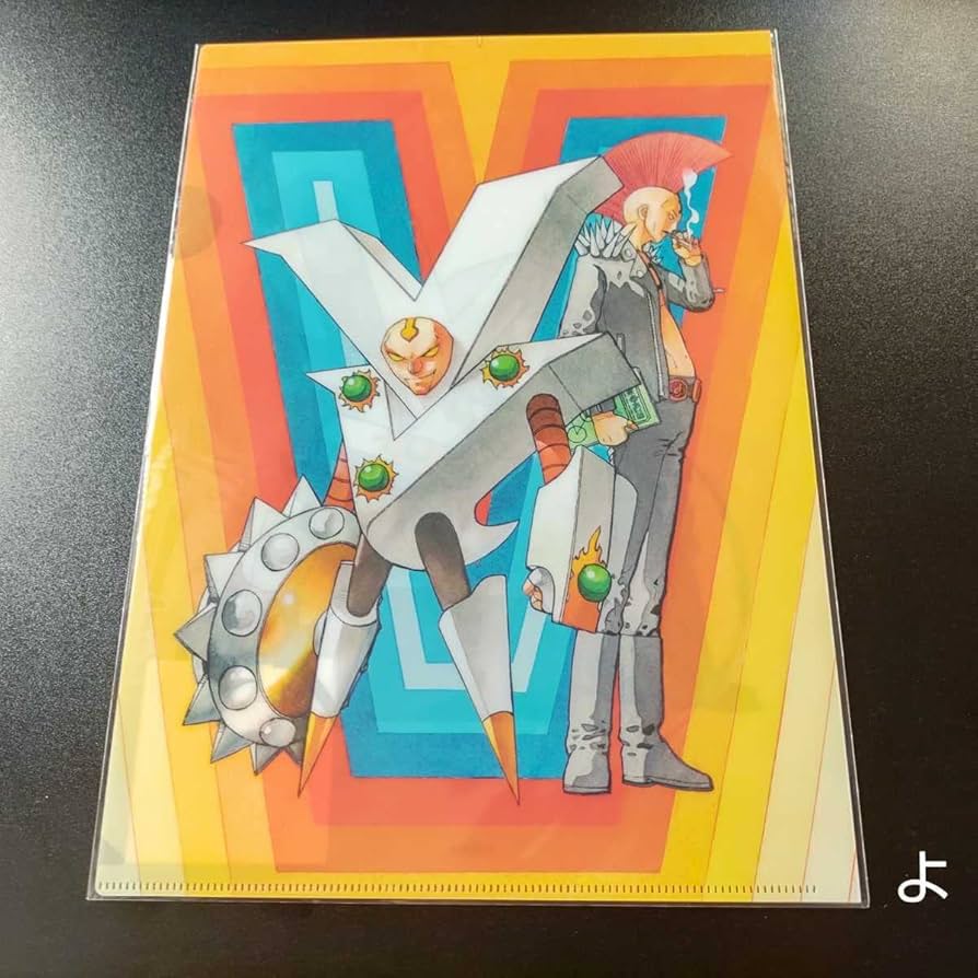 Amazon.co.jp: ビクトリーム モヒカンエース クリアファイル 金色の