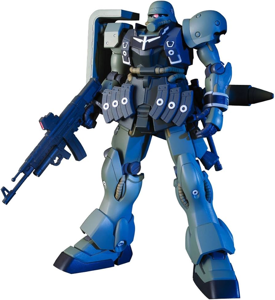 Amazon.com: Bandai Hobby #102 AMS-129 GEARA Zulu, Bandai HGUC 1