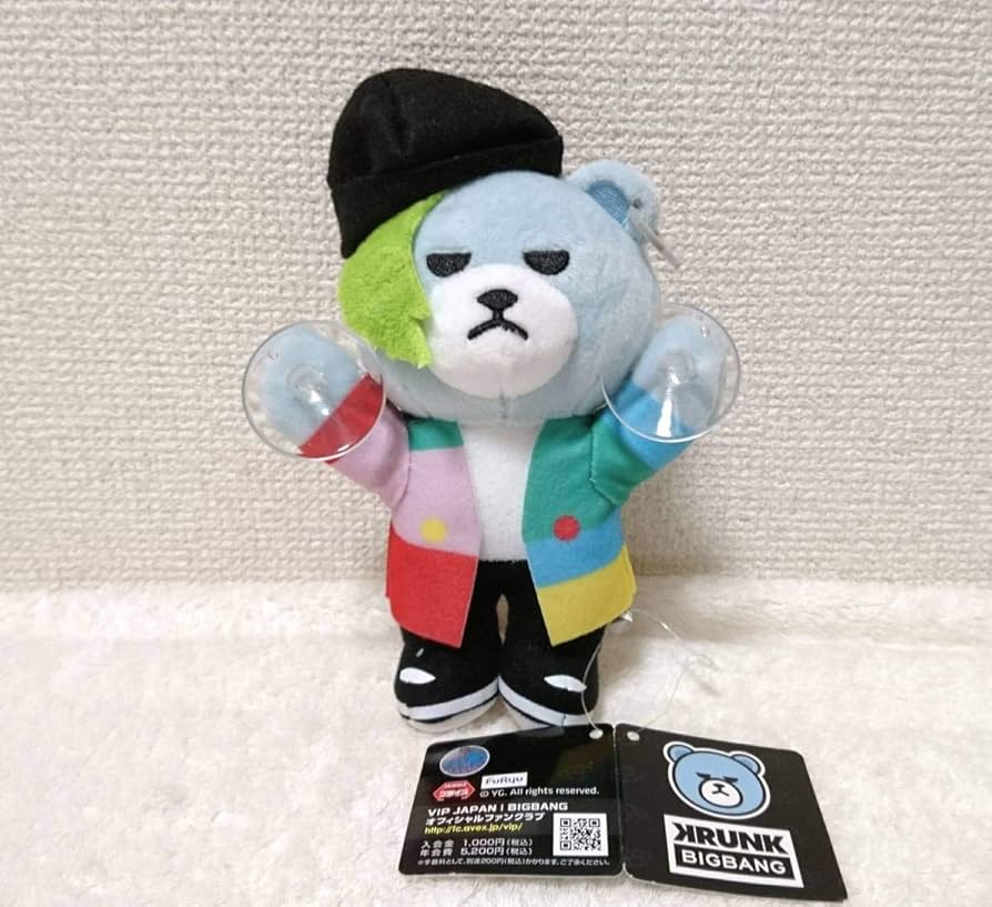 BIGBANG KRUNKぬいぐるみG-DRAGONセット