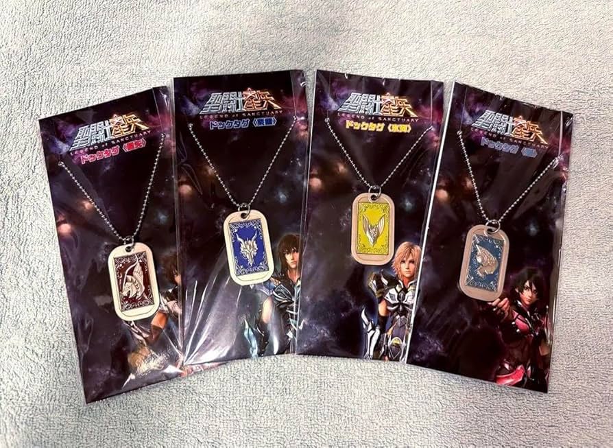 Amazon.co.jp: 聖闘士星矢 LEGEND of SANCTUARYドッグタグ トランプ