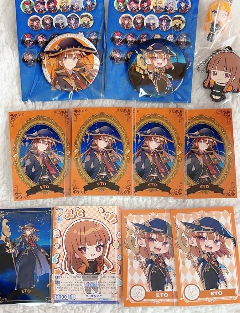 カラフルピーチ えとさんグッズ まとめ売り カラフルピーチ えと