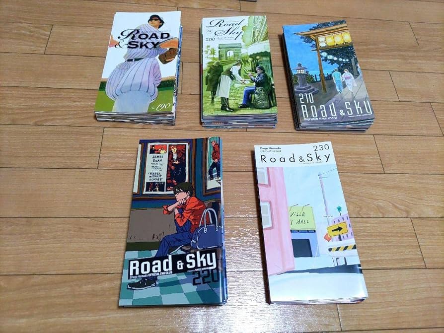 浜田省吾さんファンクラブ会報 110号～236号 会報収納ファイル15冊
