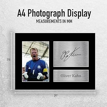 オリバーカーンの直筆サイン Yahoo!オークション -「オリバーカーン