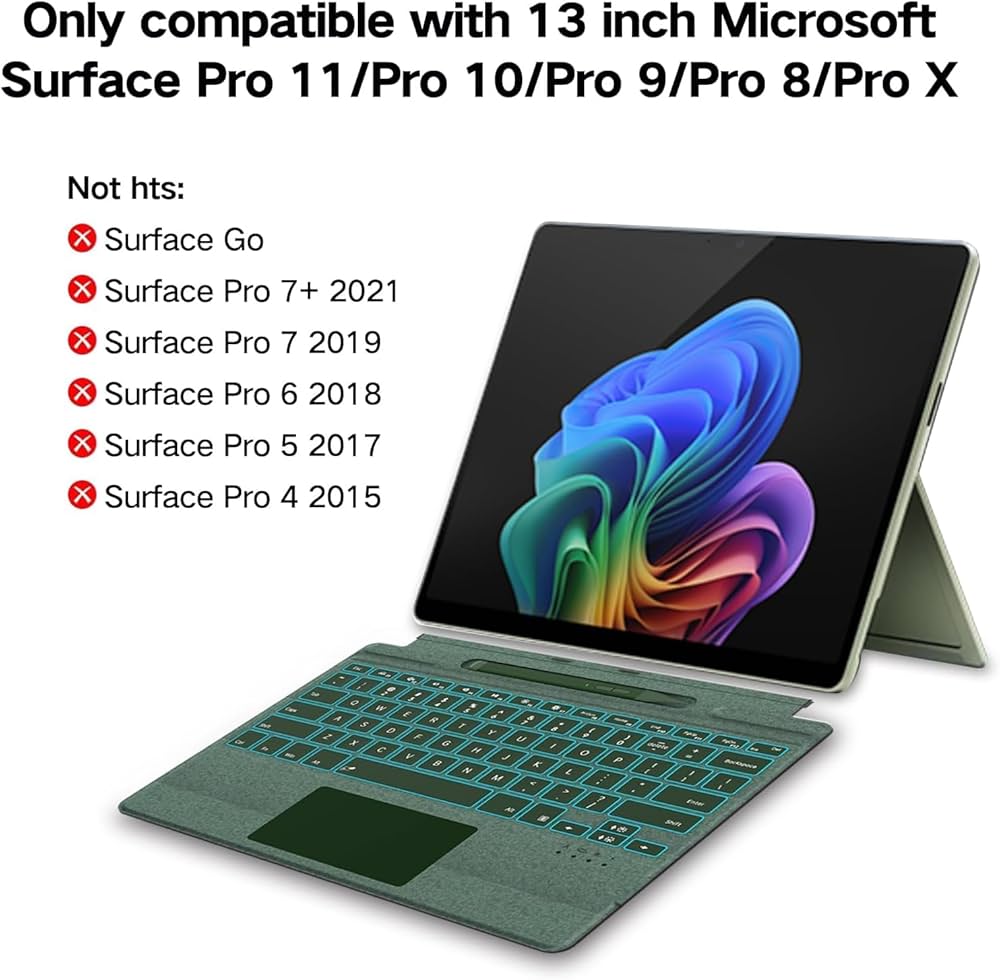 Amazon.co.jp: Surface ペン付き Surface Pro11/Pro10/Pro9/Pro8/ProX