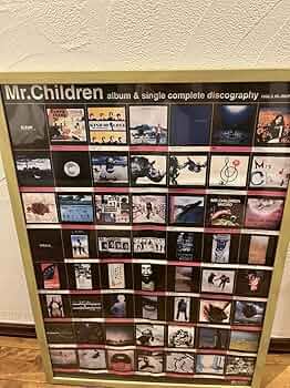 Amazon.co.jp: ミスチル mr.children ポスター B2 20周年 歴代アルバム