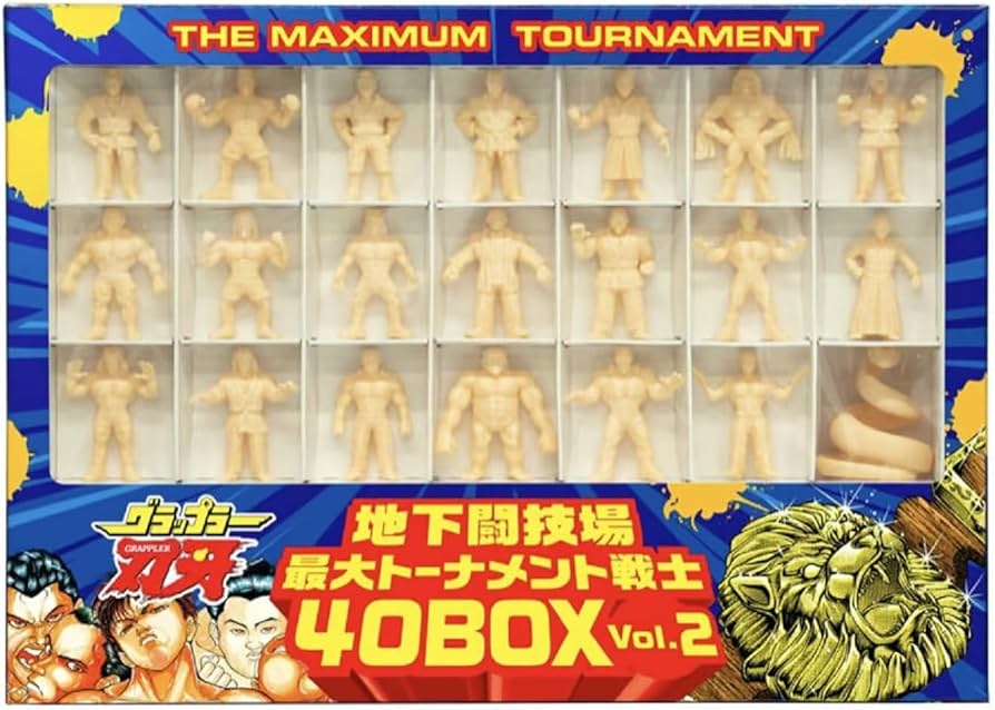 Amazon | グラップラー刃牙 地下闘技場 最大トーナメント 戦士 40 BOX