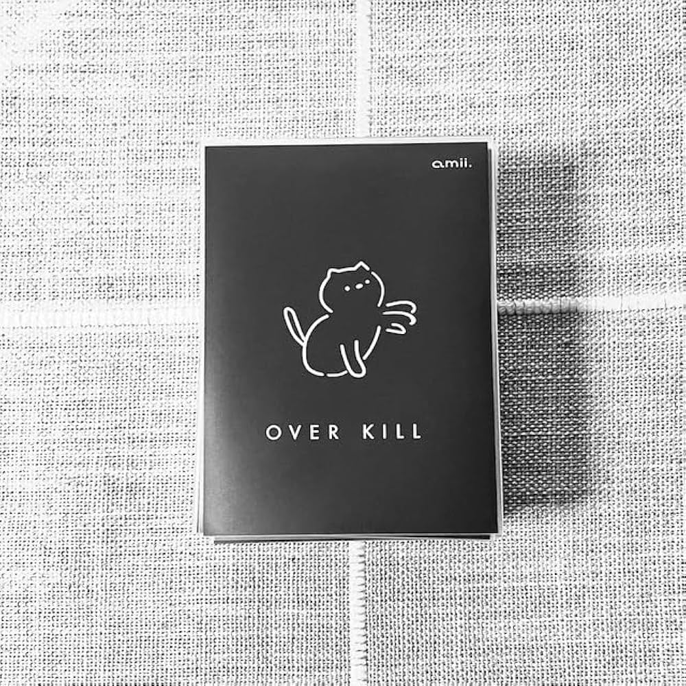 amii. おーばーきる OVERKILL プレイマット 白 黒 セット 新品 再入荷