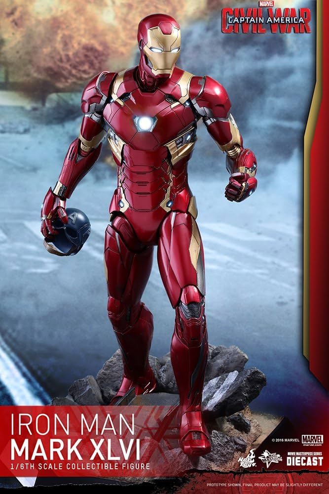 ホットトイズ 1/6アイアンマン・マーク46 Iron Man Mark 46