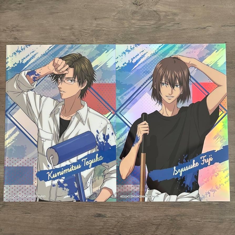 テニスの王子様 不二周助 手塚国光 クリアポスター テニスの王子様 不