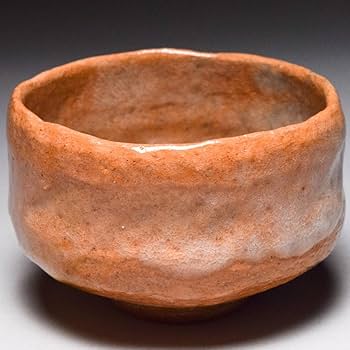 Amazon.co.jp: 春日山窯開発文明大樋茶碗共箱共布栞茶道具抹茶碗赤楽窯