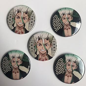 Dr.STONE 石神千空 缶バッチセット 24個 Amazon.co.jp: Dr.STONE ドクター