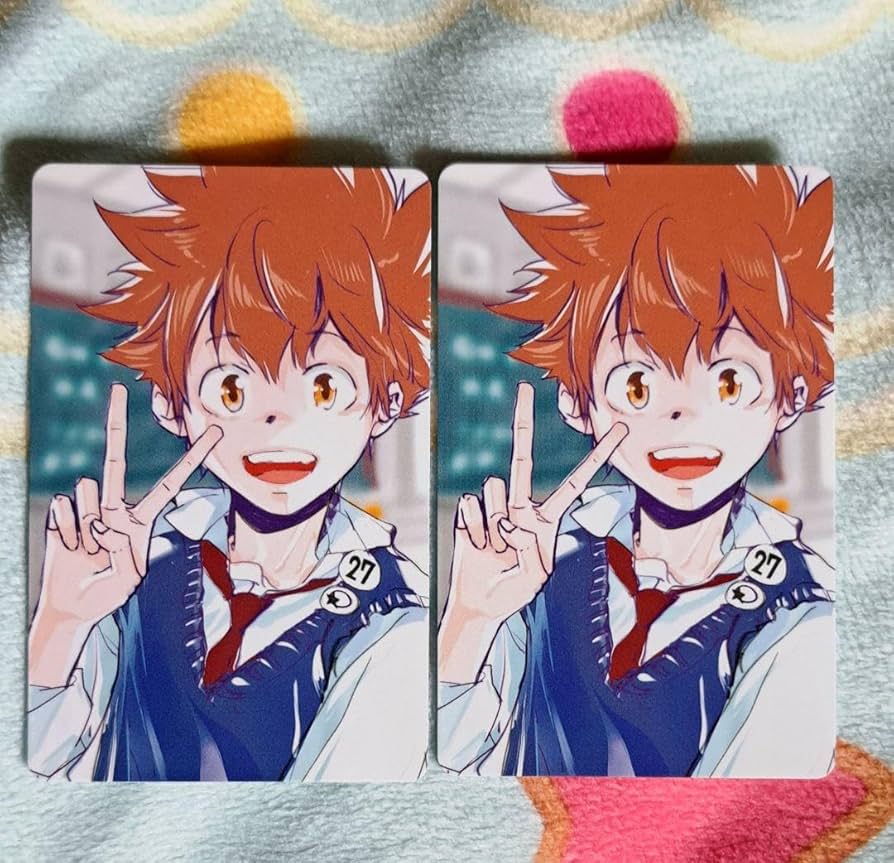 自撮り風トレーディングカード 沢田綱吉 超ツナ 綱吉＆ナッツ 物販特典