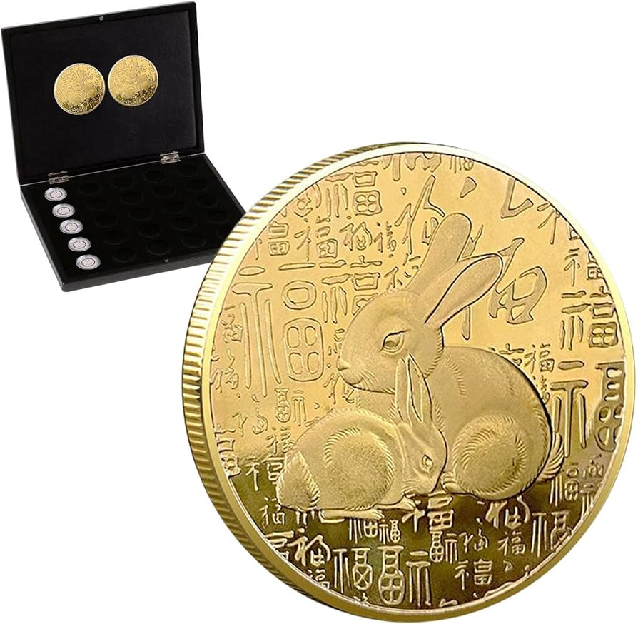 希少品！ 未開封！中国十二支記念 2023年 兎年 うさぎ 10元 20枚