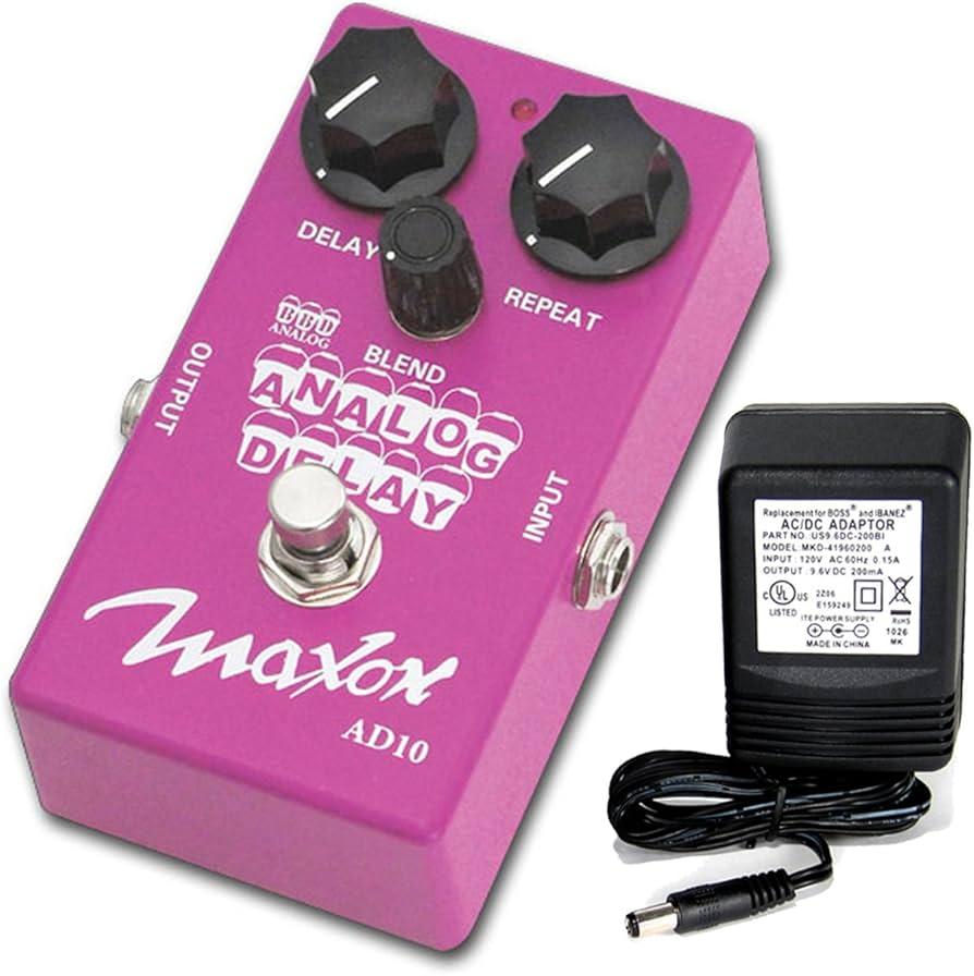 Amazon.com: Maxon Compact Series AD10 Analog Delay Pedal : Musical