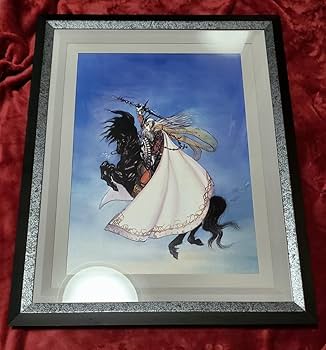 天野喜孝 リトグラフ 星の降る夜 アールビバン 70/100 サイン入り 美品