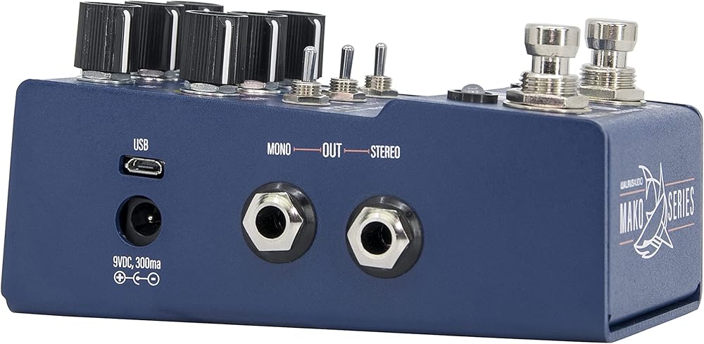 Walrus Audio M1 High-Fidelity Modulation Machine - 合計18種類の