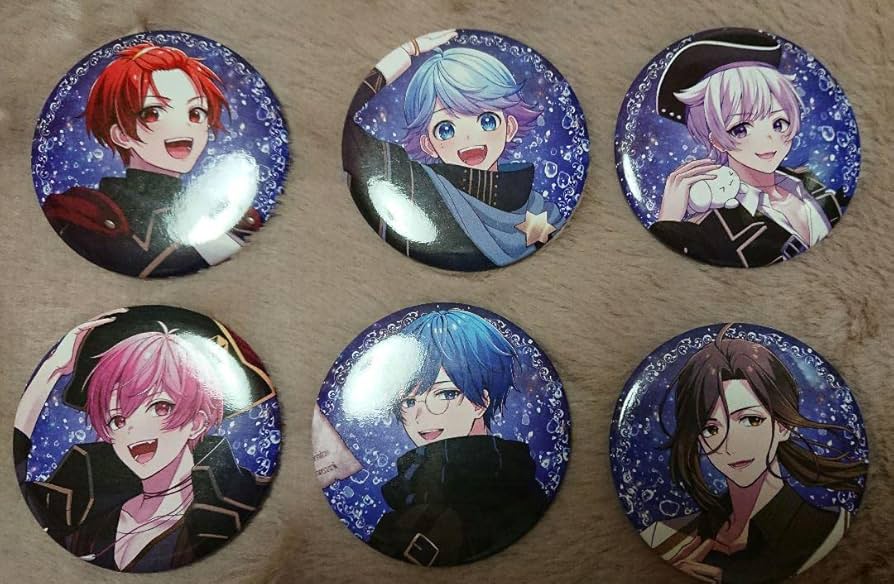いれいす 10万人 記念缶バッジ 6人セット Amazon | いれいす 10万人