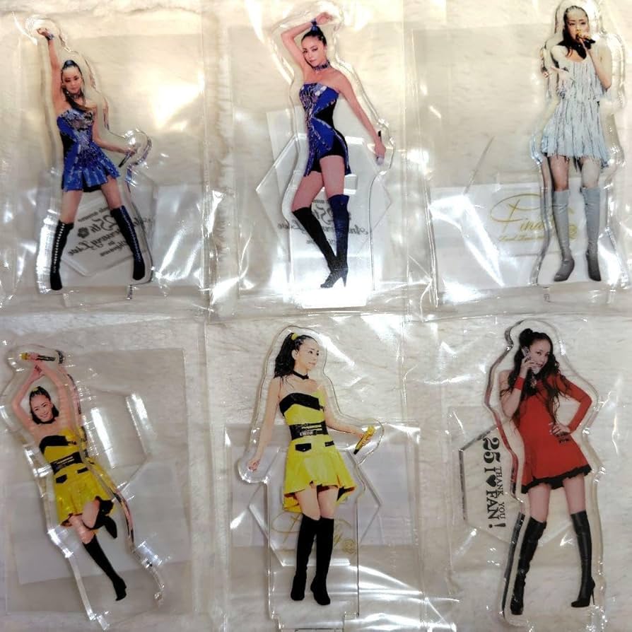 安室奈美恵アクリルスタンドfinally63個 日本製 ＋他 安室奈美恵