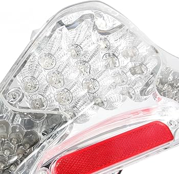 Amazon | アドレスV125/アドレスV125G(CF46A)用 LEDクリアテールランプ