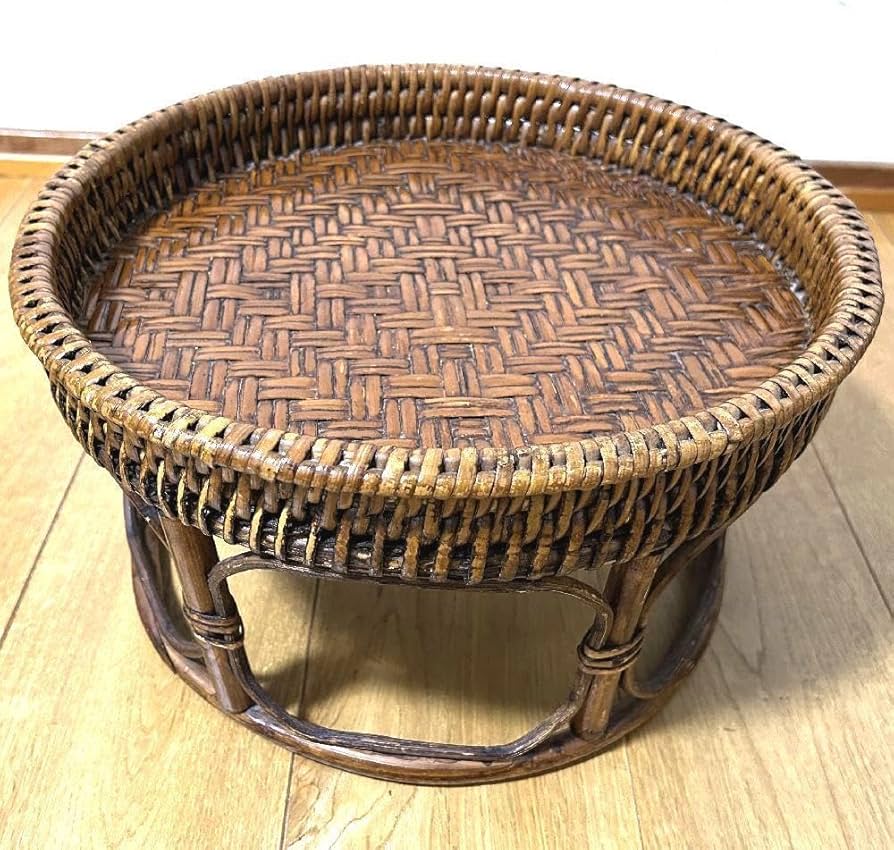 Amazon.co.jp: タイ カントーク テーブル トレイ アジアン 竹