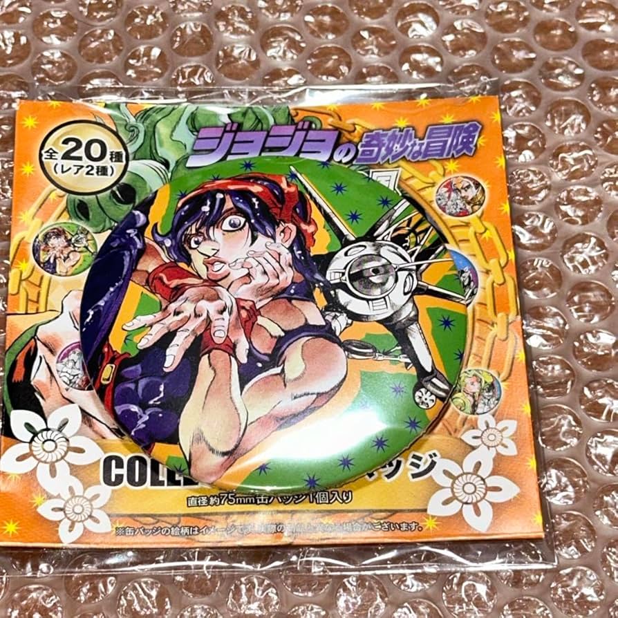 荒木飛呂彦原画展 ジョジョ展inS市杜王町2017 缶バッジ 東方仗助