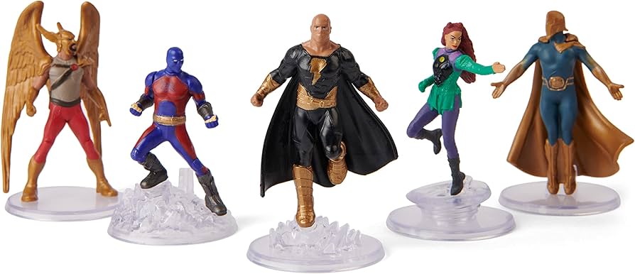 Amazon.com: DC Comics, Black Adam Justice Society Set 5-Pack, 2