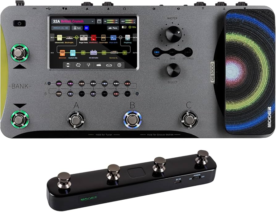 Amazon.com: MOOER GE1000 Li Professional Guitar Multi Effects