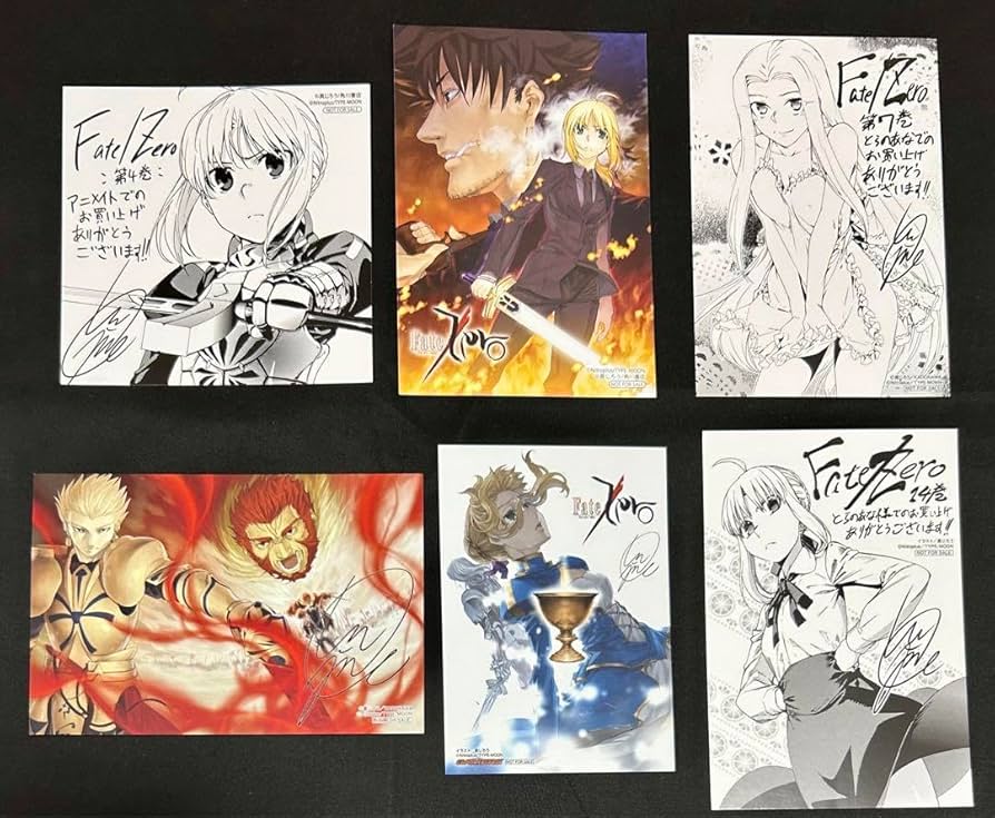 Amazon.co.jp: Fate Zero 特典セット イラストカード セイバー