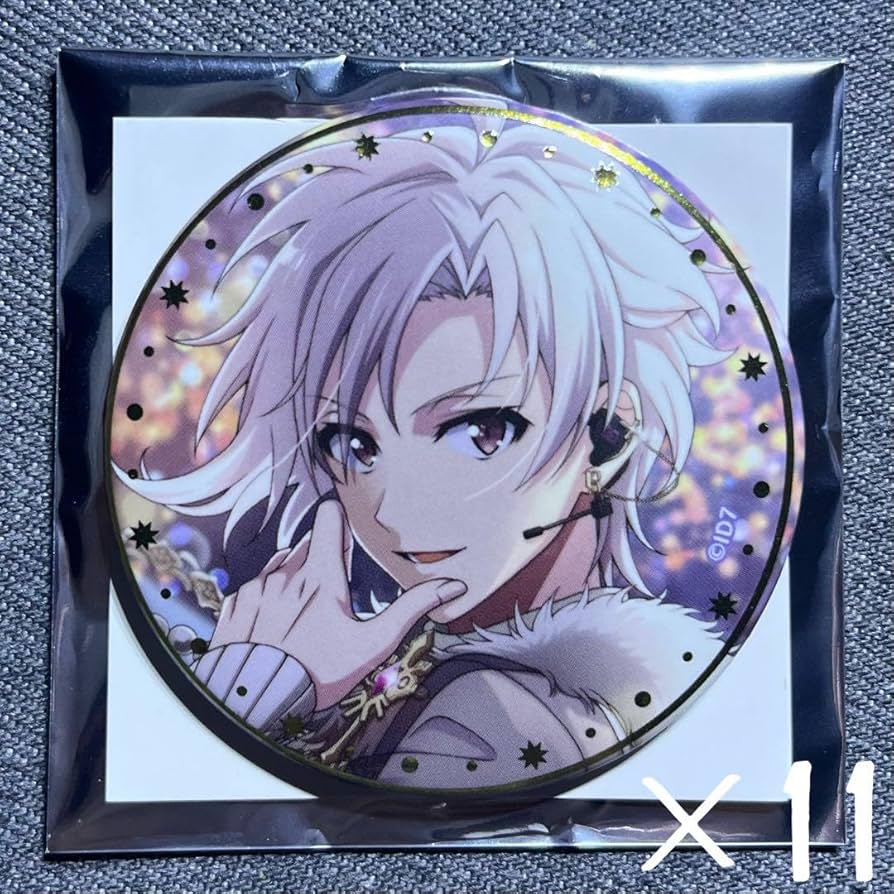 九条天 グッズセット】缶バッジ メタカ ウエハース アイナナ 九条天 缶