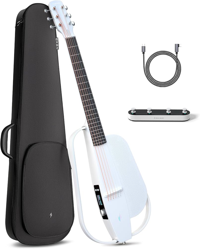 enya NEXG2 エレアコ ギター ホワイト ケース付き Amazon | Enya NEXG