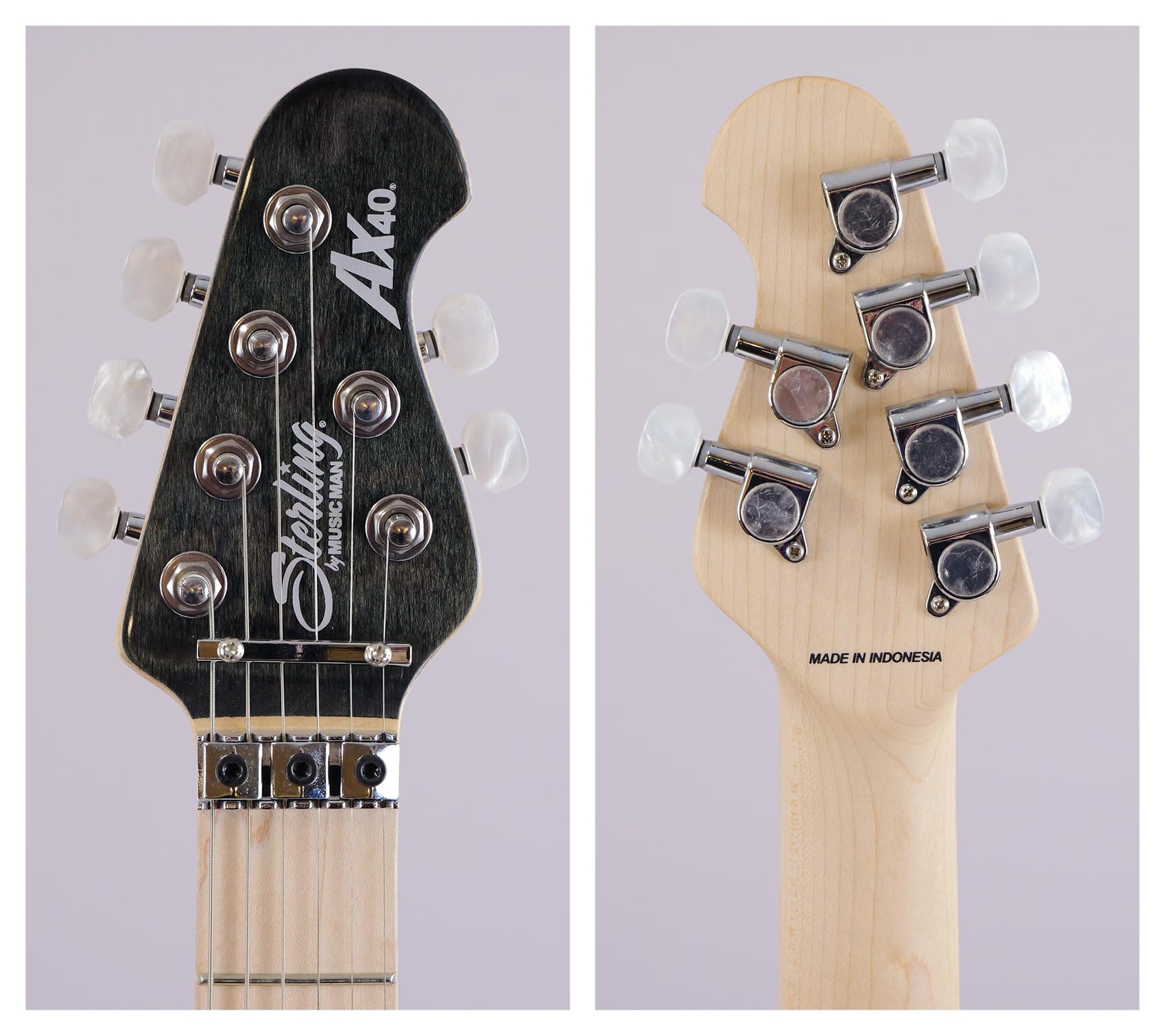 Amazon | Sterling by Musicman AX40-TBK-M (Trans Black) | エレキ