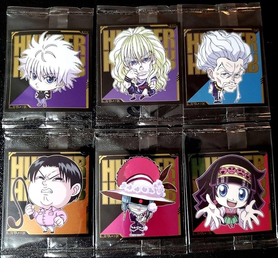 Amazon.co.jp: HUNTER×HUNTER 6枚セット ウエハース ゾルディック家