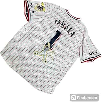 2021セリーグ優勝記念ユニフォーム 山田哲人 山田哲人2021年リーグ優勝