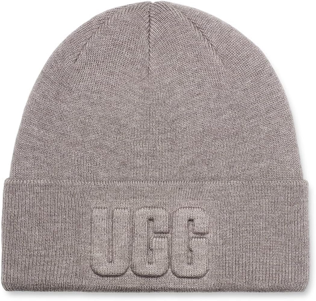 本日発送‼️UGG 3D GRAPHIC LOGO BEANIE ニット帽 新品】UGG 3D