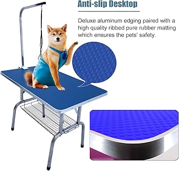 Amazon | トリミングテーブル 台 大型犬用折りたたみ式グルーミング