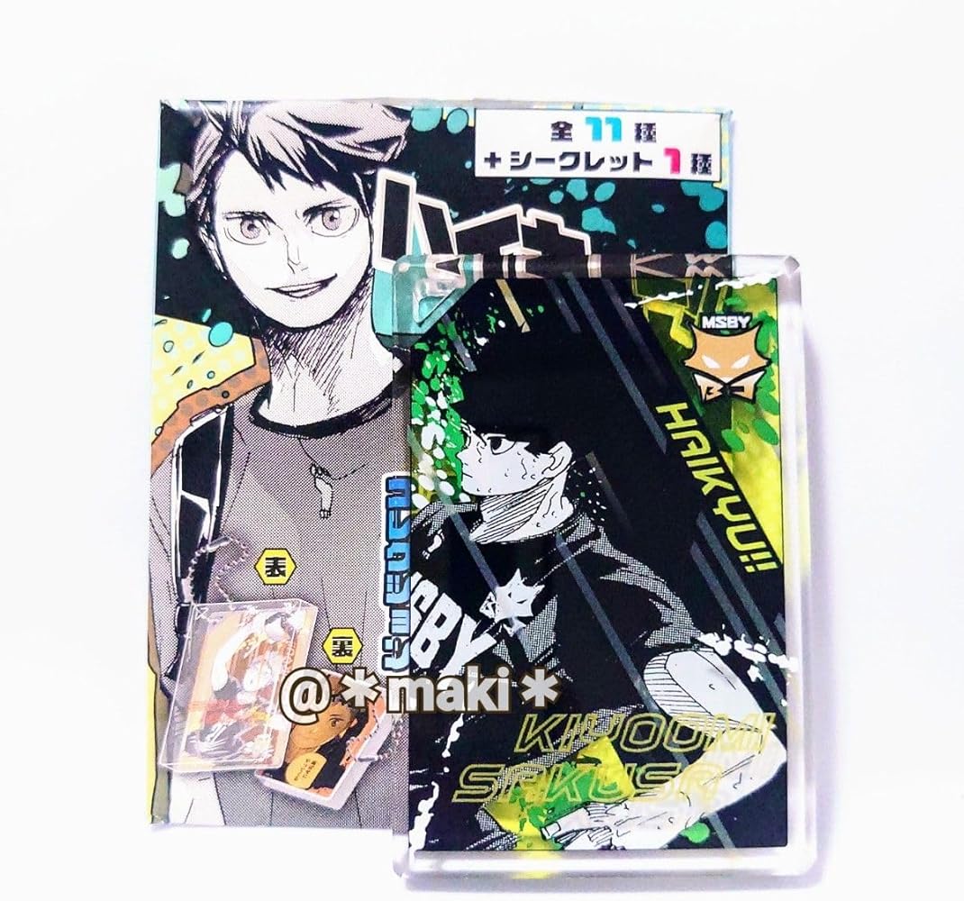 及川の全員倒すドミノ風アクリルキーホルダーコレクション 岩泉一