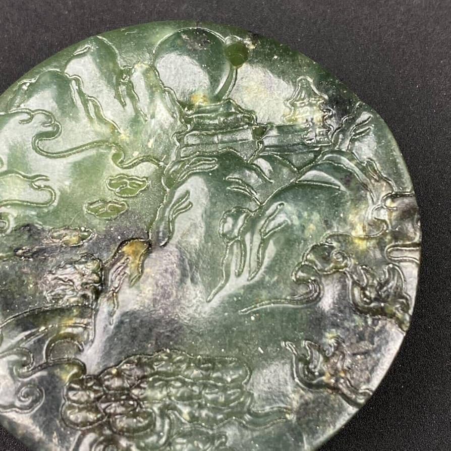 中国 玉石白玉彫刻 蝙蝠彫 根付 紙鎮 置物 C R7147E 中国 玉石白玉彫刻