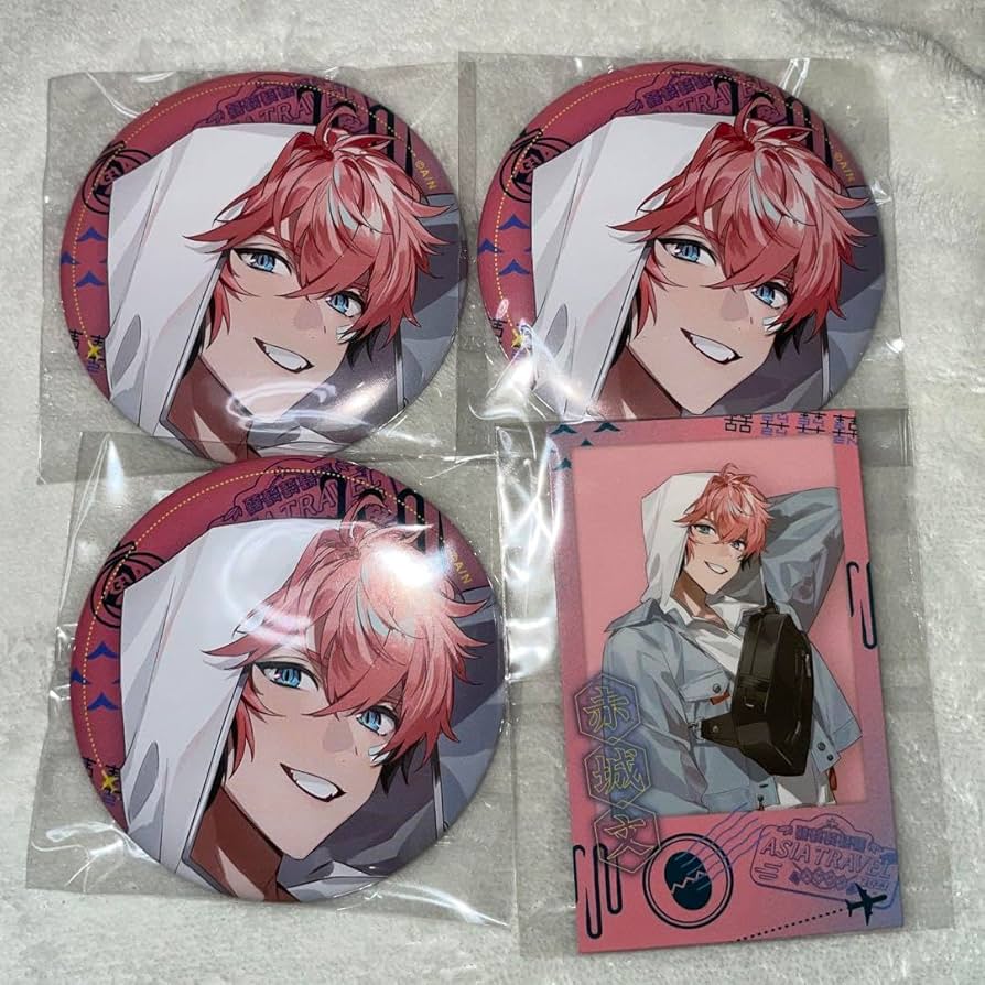 赤城ウェン 缶バッジ 誕生日 2024 赤城ウェン 誕生日缶バッジ 赤城